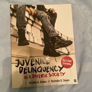 Juvenile Delinquency in a Diverse Society - Second Edition by Bates & Swan